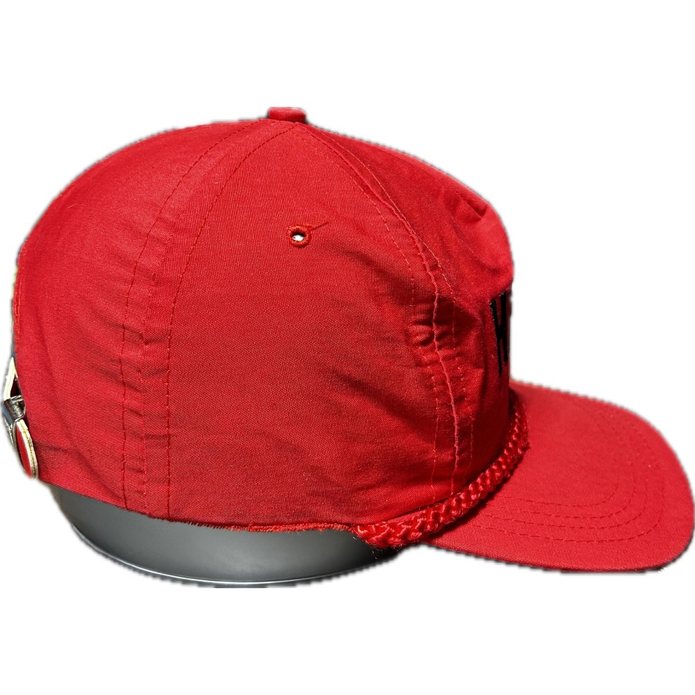 Heinz Baseball Cap Vintage Mens OSFA Red Sportcap Ketchup Promo Gorpcore 1980s - Picture 4 of 7